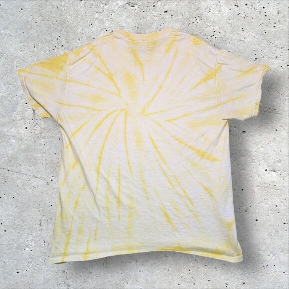 Los Angeles Lakers 16x World Champions Mitchell & Ness Tie-Dye T-Shirt - Size L - Picture 2 of 9